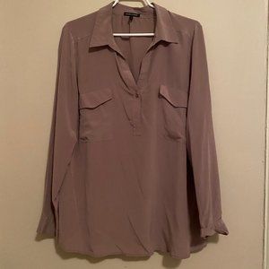 Eileen Fisher Silk Shirt, Large
